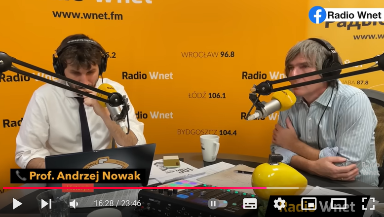 Rola mediów publicznych według prof. Andzreja Nowaka