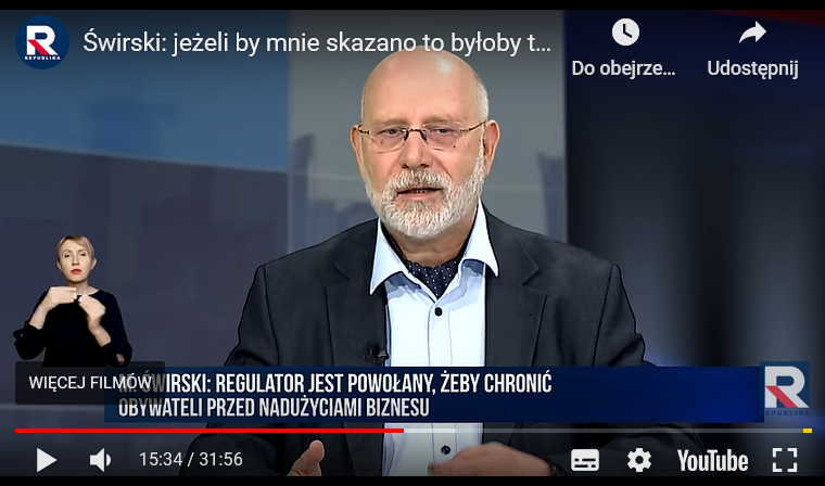 Rola mediów publicznych według Macieja Świrskiego